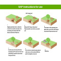 nontoxic Potassium Based super absorbent polymer SAP for Common plants and crops